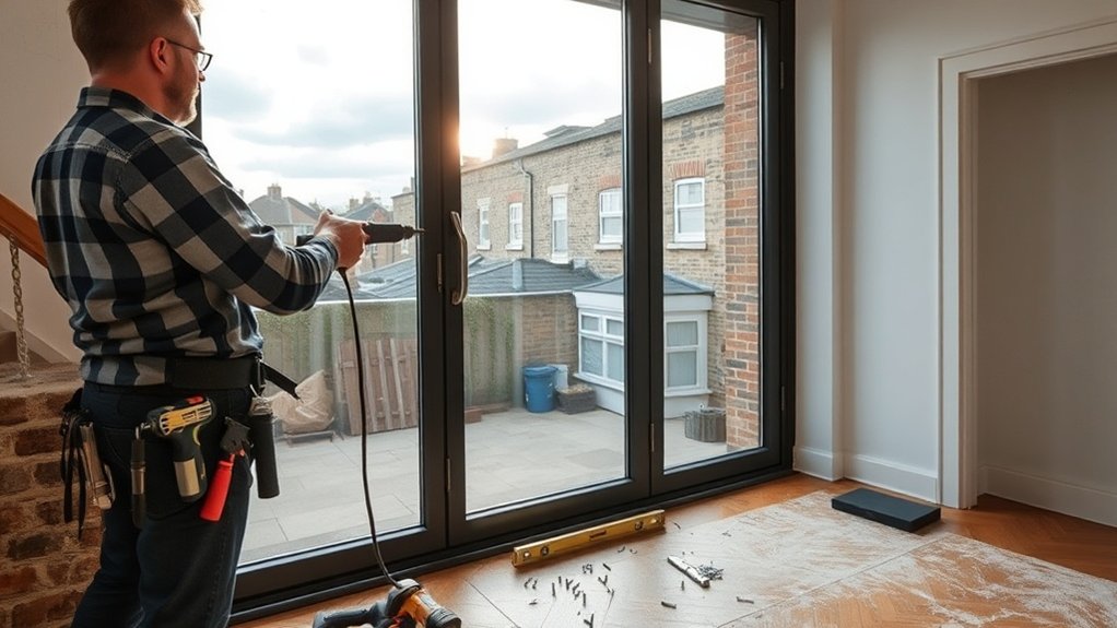 Aluminium Door Installation Kensington