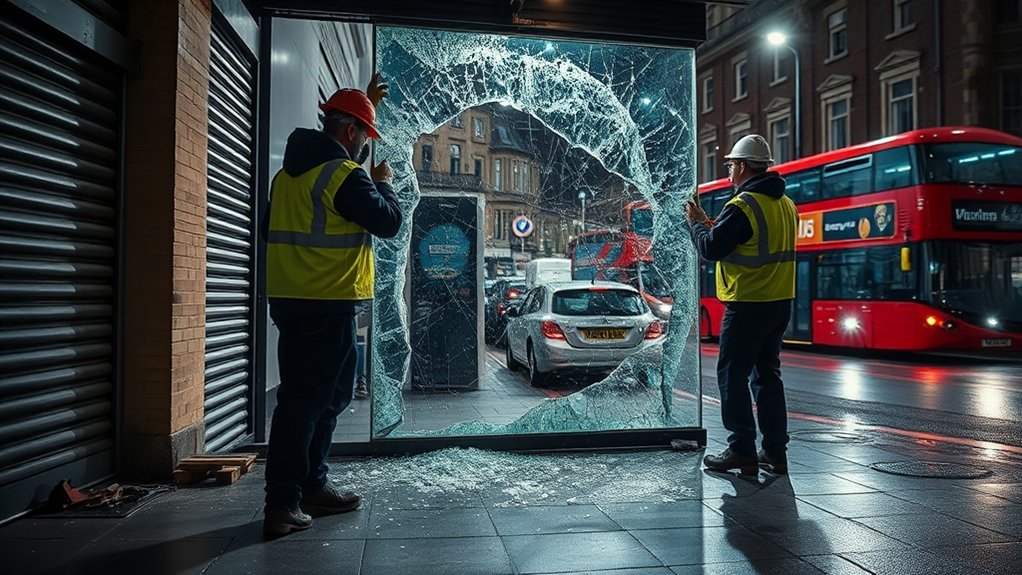 Emergency Shop Front Repair Kensington