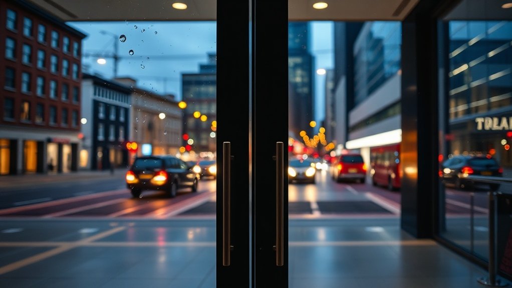 Glass Doors Kensington High Street