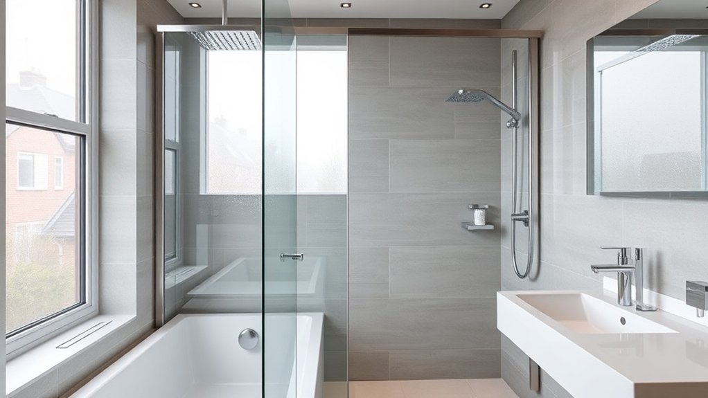 Semi-Frameless Shower Screens Kensington
