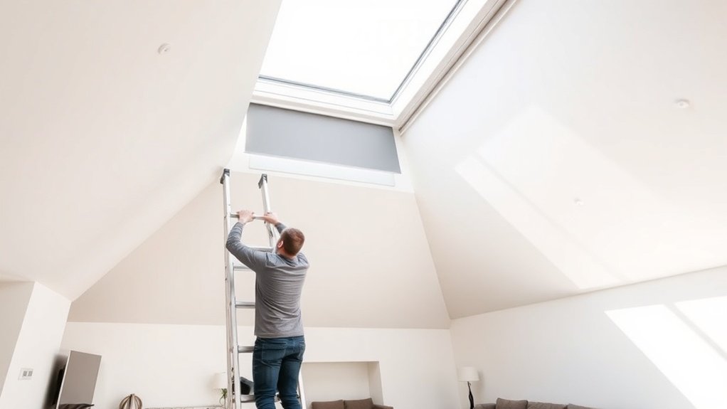 Skylight Blinds Installation Kensington
