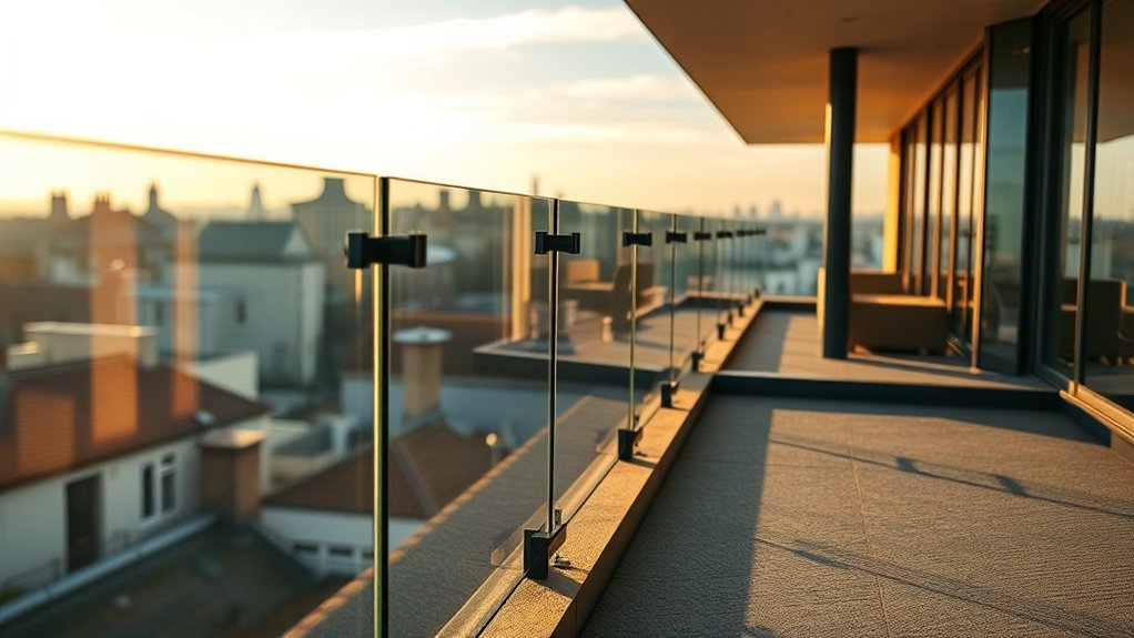 Terrace Glass Balustrades Kensington