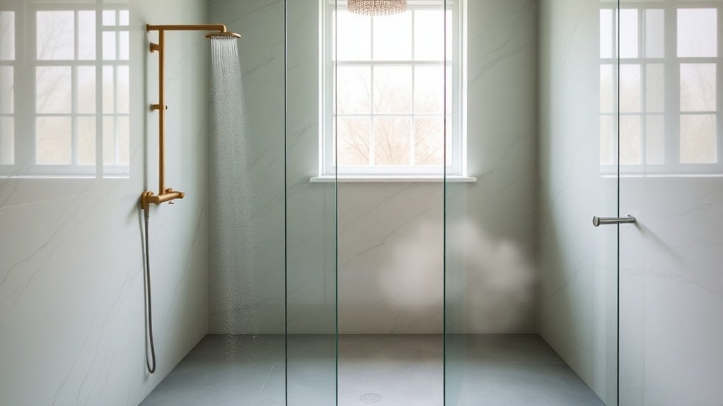 Wet Room Glass Panels Kensington